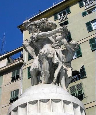 statua enea anchise ascanio